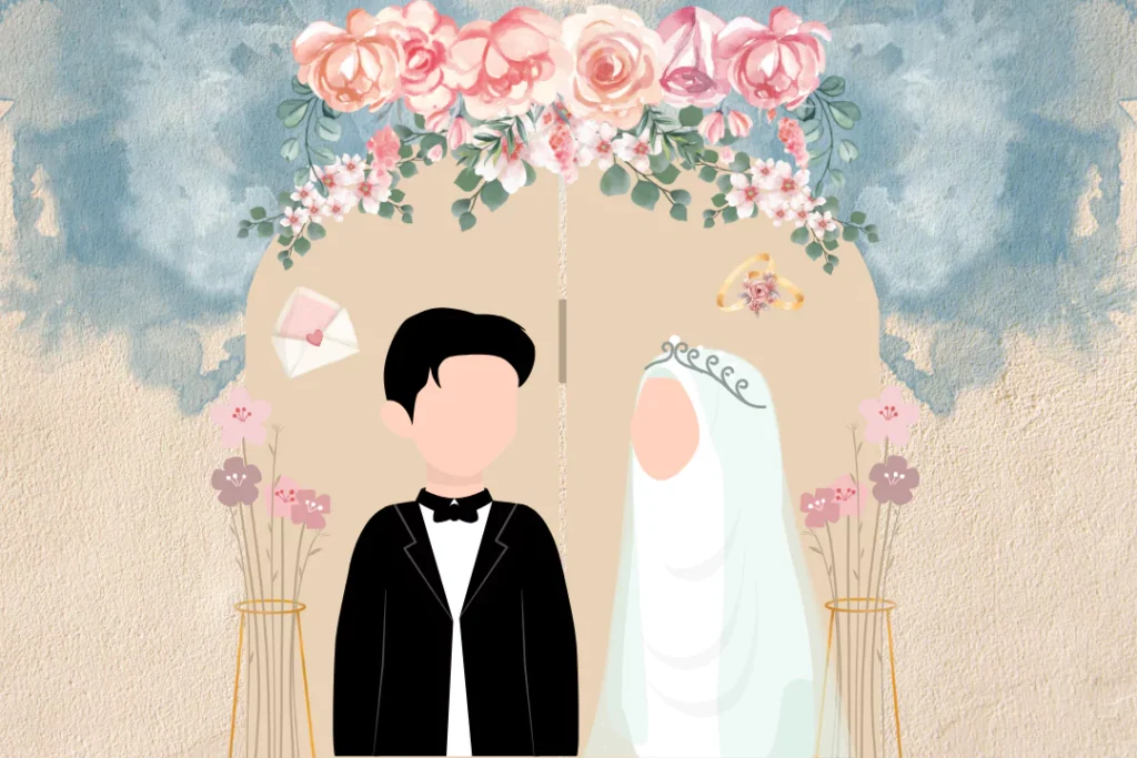 Ilustrasi Pernikahan Pasangan yang setara